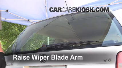 2004 Volkswagen Passat GLX 2.8L V6 Wagon Windshield Wiper Blade (Rear) Replace Wiper Blade